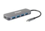 Adaptor Hub D-Link DUB-2340, Gri - imagine 3