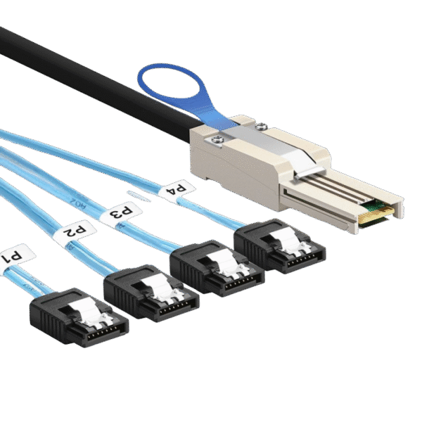 Cablu RAID - SFF-8088, Negru