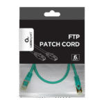 Patch cord Cablexpert PP6-0.5M/G, Cat6 FTP , 0,5m, Verde - Image 3
