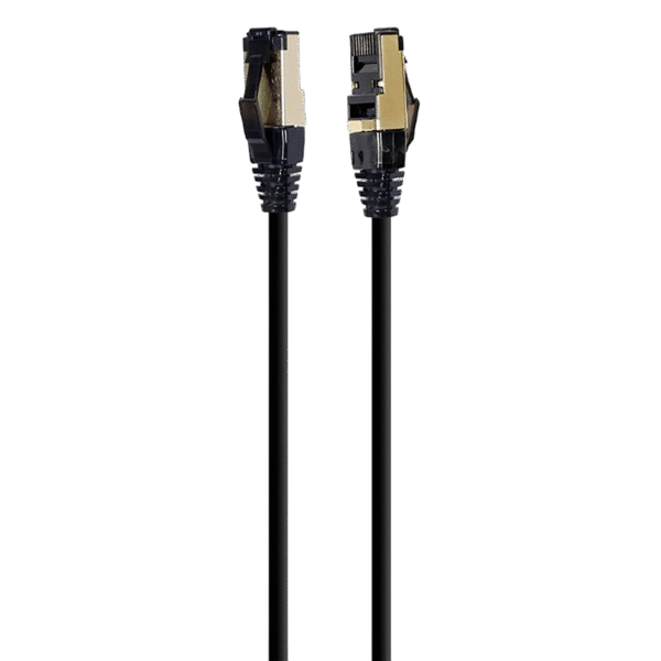Patch cord Cablexpert PP8-LSZHCU-BK-0.5M, Cat8 S/FTP, 0,5m, Negru