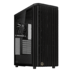 Carcasă PC ASUS ProArt PA401 Wood TG, Midi-Tower, Fără PSU, Negru