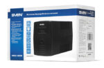 Sursă de alimentare neîntreruptibilă SVEN Pro  600, Linear-interactiv, 600VA, Turn - imagine 2
