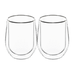 Set de pahare Ardesto AR2637G, 320 ml, 2 bucs, Transparent