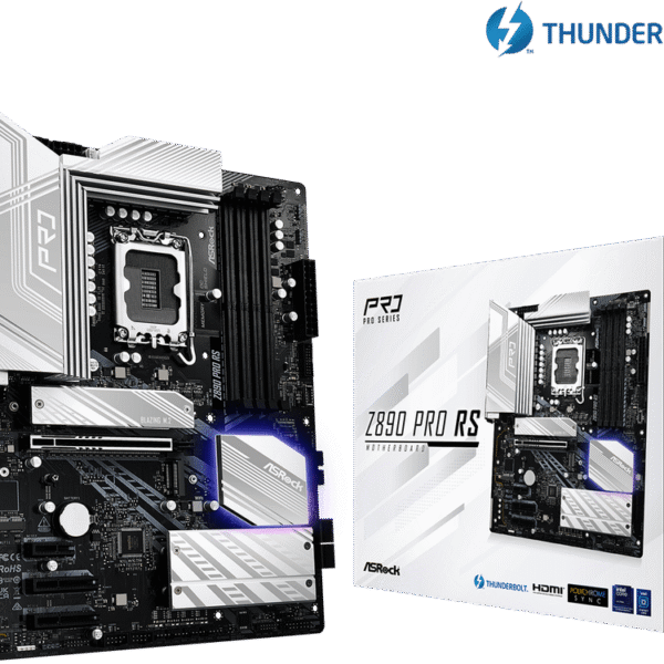 Placă de bază ASRock Z890 PRO RS, LGA1851, Intel Z890, ATX