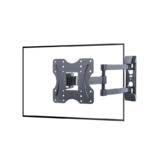 Wall Mount  Gembird "WM-42ST-02" Black 23"-42", max.30kg, VESA mm: up 200 x 200, Wall distance: 56 ~ - imagine 9