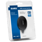 Adaptor Hub SVEN HB-401, Negru - imagine 3