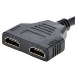 Adaptor Video Cablexpert DSP-2PH4-04, HDMI (M) - , 0,1m, Negru - Image 3