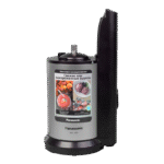 Storcător de fructe și legume Panasonic MJ-L500STQ, Negru - Image 6