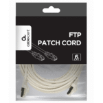 Patch cord Cablexpert PP6-7.5M, Cat6 FTP , 7,5m, Gri - imagine 6