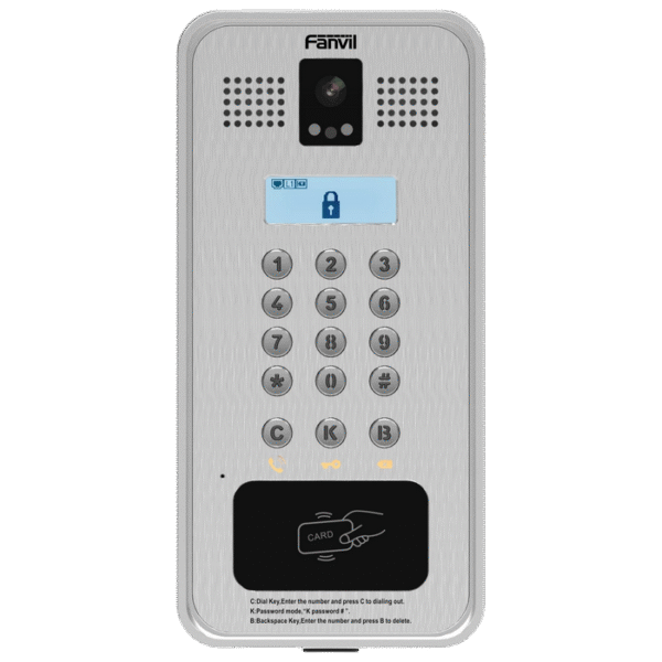 Interfon IP Fanvil i33VF, Gri