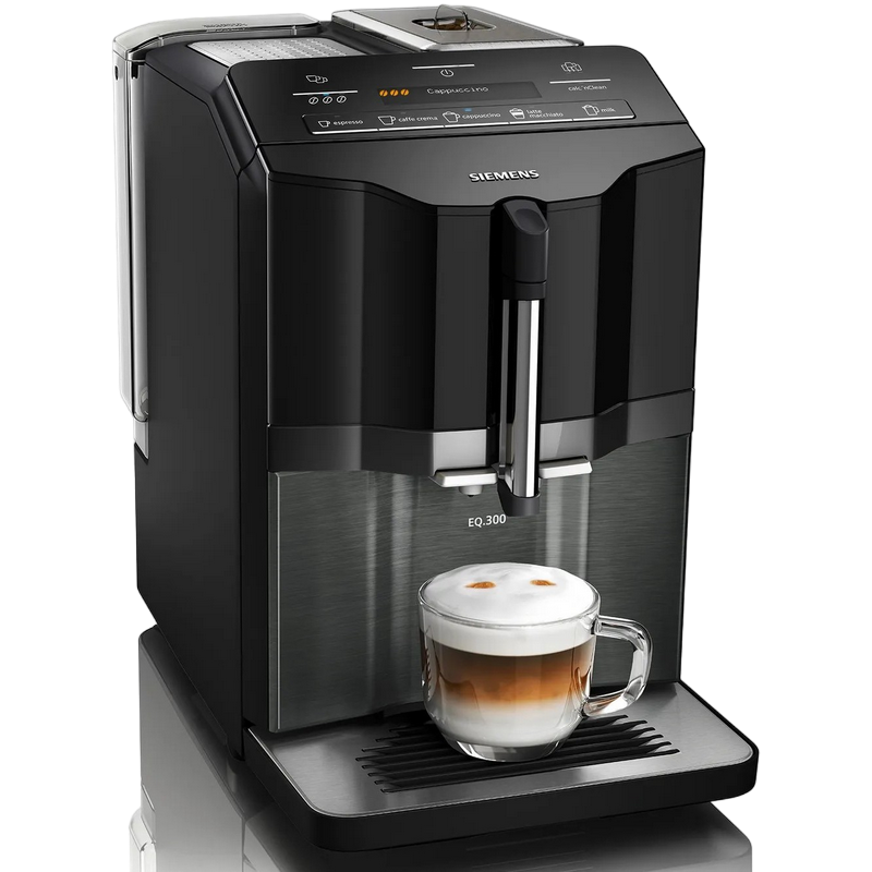 a93fa090-07b3-4815-9678-482e33b2f683 Aparat de cafea Siemens TI355209RW, Negru - Image 1