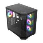 Carcasă PC Gamemax HYPE-A, Midi-Tower, Fără PSU, Negru - Image 8