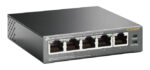 Comutator PoE TP-LINK TL-SF1005P, 4x IEEE 802.3af/at - imagine 5