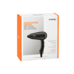 Uscător de păr compact BaByliss Travel Dry 5344E, 2000 W, Negru - Image 9