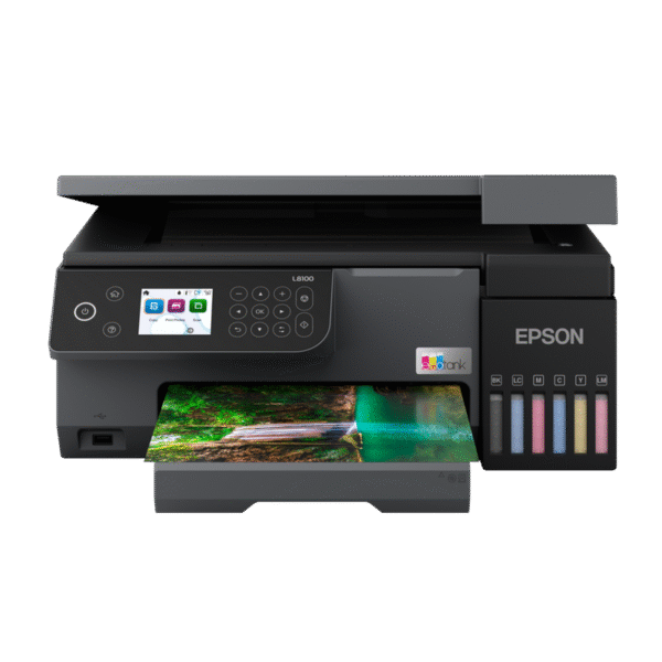 MFP Epson EcoTank L8100, Negru
