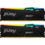 Memorie RAM Kingston FURY Beast RGB, DDR5 SDRAM, 5200 MHz, 16GB, KF552C36BBEAK2-16 - imagine 4