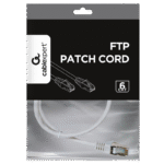 Patch cord Cablexpert PP6-0.5M/W, Cat6 FTP , 0,5m, Alb - Image 3