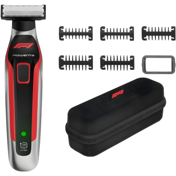 Trimmer pentru bărbați Rowenta TN604MF0, Argintiu | Roșu