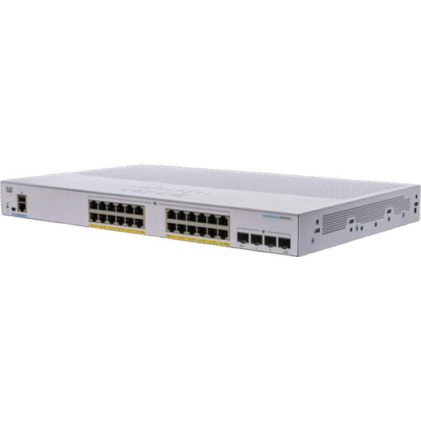 24-port Gigabit PoE Smart Switch Cisco CBS250-24P-4G, 4 x 1G SFP