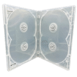 DVD Box Platinet 14 mm pentru Amaray 4 Clear