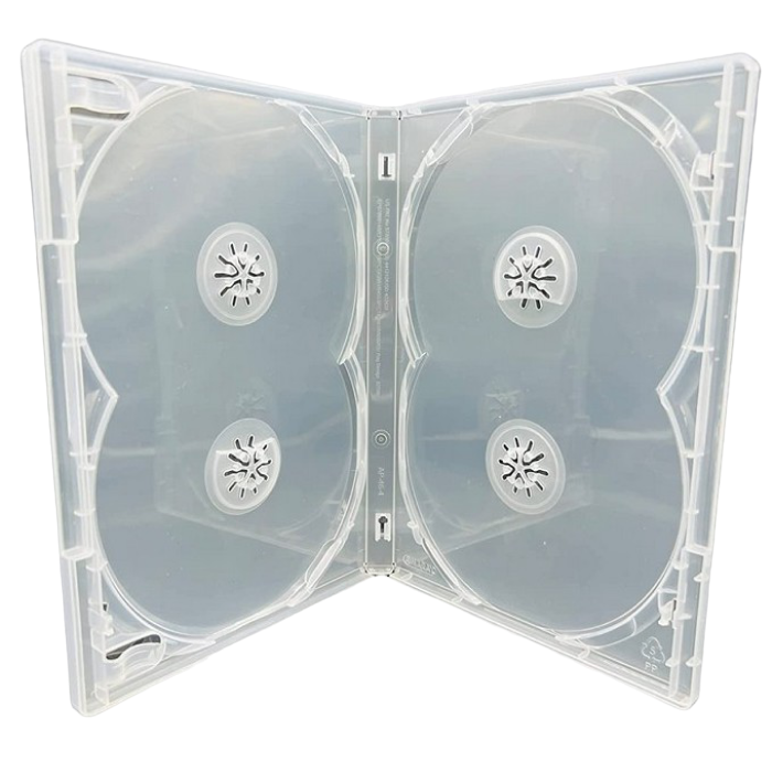 ad397fed-b310-41bd-9fcd-5dd61aa9c9ea DVD Box Platinet 14 mm pentru Amaray 4 Clear - Image 1