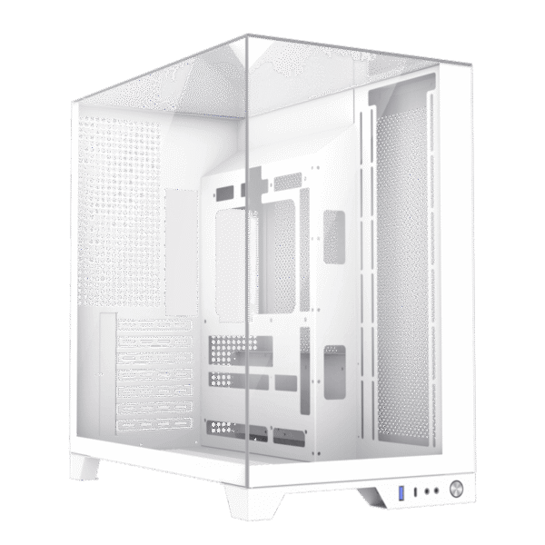 Carcasă PC Gamemax Infinity Plus, Midi-Tower, Fără PSU, Alb