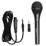 Microfon Karaoke SVEN MK-100, Cu fir, Negru