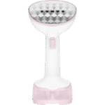 Aparat de călcat vertical cu aburi Tefal DT3050E1, Alb/Roz - Image 3