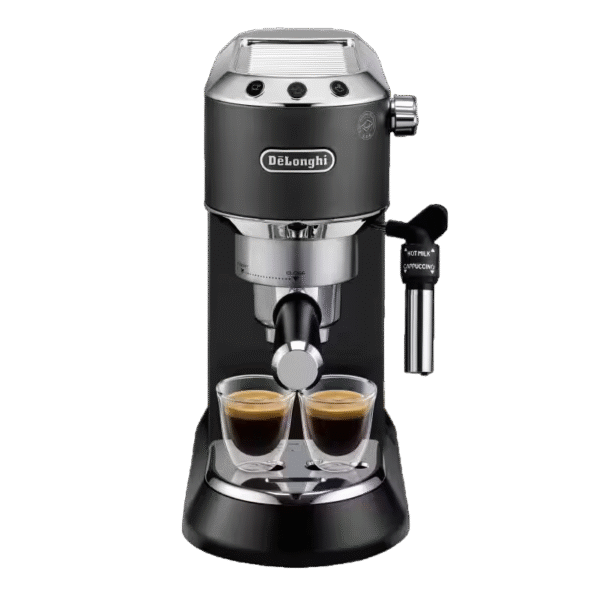 Cafetiera manuala DeLonghi Dedica Pump Espresso, 1300W, Negru