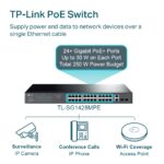 Comutator PoE TP-LINK TL-SG1428PE, 24x IEEE 802.3af/at - imagine 4