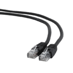 Patch cord Cablexpert PP6U-1M/BK, Cat6 UTP, 1m, Negru - imagine 8