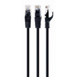Patch cord Cablexpert PP6U-5M/BK, Cat6 UTP, 5m, Negru - imagine 5