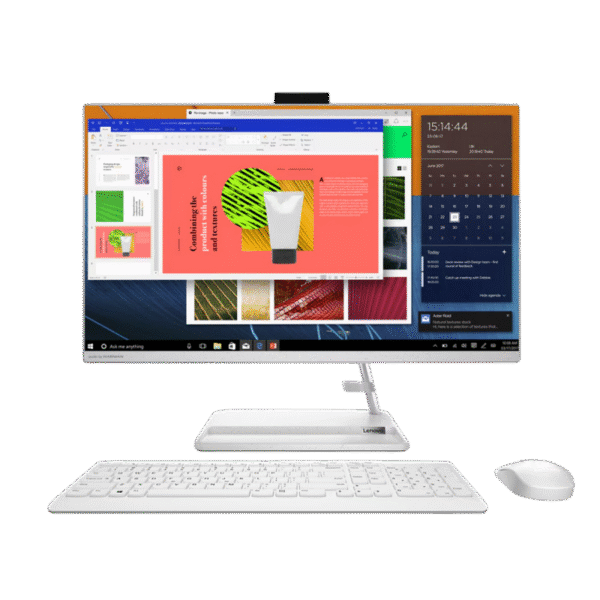 Computer All-in-One Lenovo IdeaCentre 3 27ALC6, 27", AMD Ryzen 5 7430U, 16GB/512GB, Fără SO, Alb