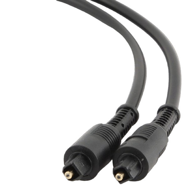 Cablu audio Cablexpert CC-OPT-2M, Toslink - Toslink, 2m, Negru