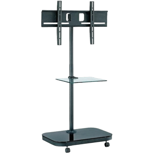 Suport TV Mobil Reflecta TV Stand 42P-Shelf, Negru