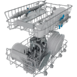 Mașină de spălat vase Indesit DSIC 3M19, Alb - Image 3