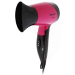 Uscător de păr compact Maxwell MW-2007, 1200 W, Negru | Roz - Image 14