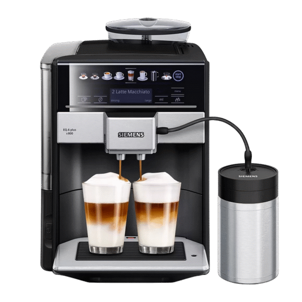 Espressor automat Siemens TE658209RW, Argintiu