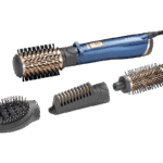 Uscător de păr-perie BaByliss AS965E, 1000W, Albastru