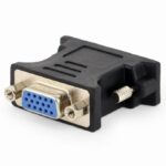 Adaptor Video Cablexpert A-DVI-VGA-BK, DVI-I (M) - VGA D-Sub (F), Negru - imagine 4