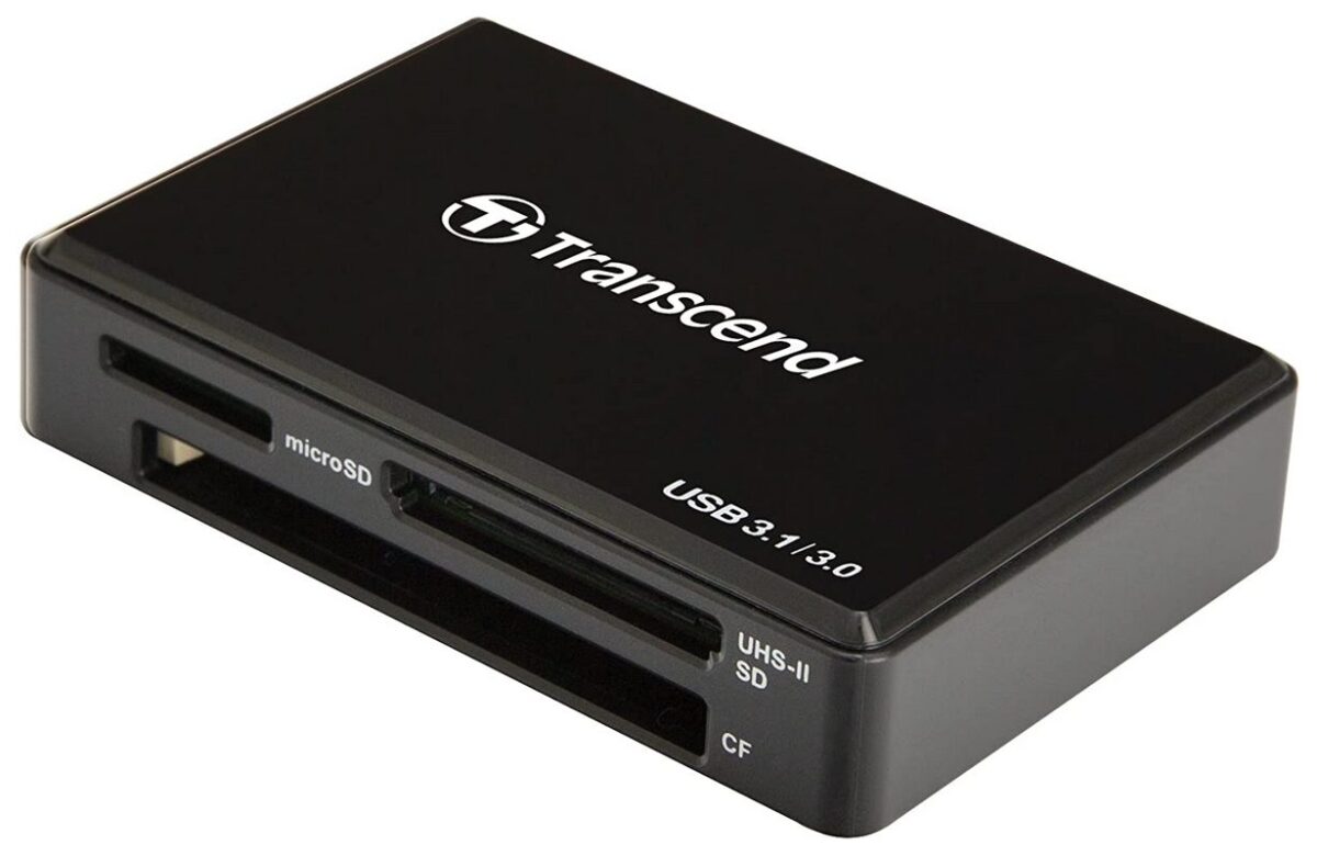 Cititor de carduri Transcend TS-RDF9, micro-USB, USB Type-A, Negru - imagine 3