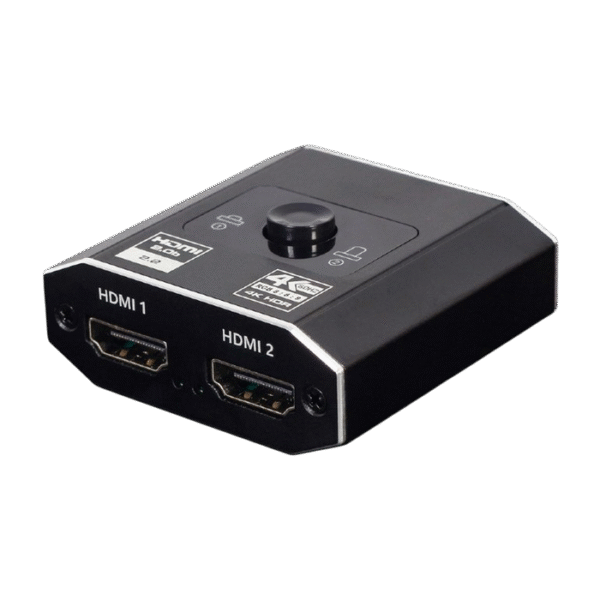 Comutator HDMI bi-directional Cablexpert DSW-HDMI-21, Negru
