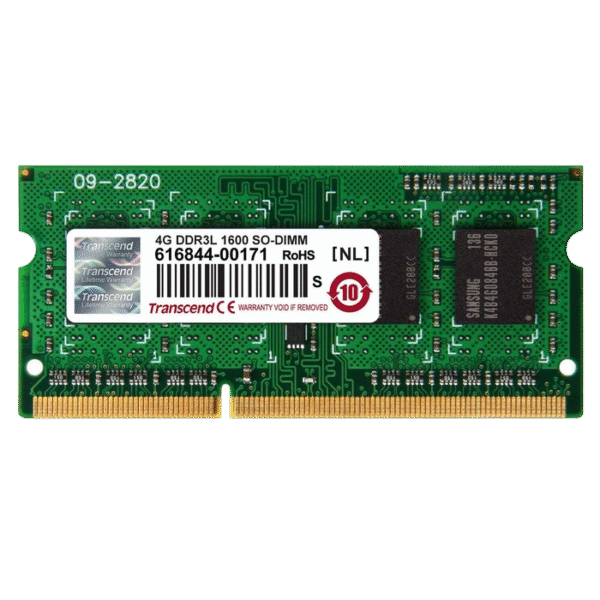 Memorie RAM Transcend TS512MSK64W6H, DDR3 SDRAM, 1600 MHz, 4GB
