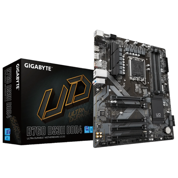 Placă de bază Gigabyte B760 DS3H DDR4, LGA1700, Intel B760, ATX