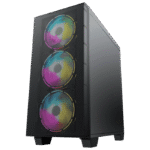 Carcasă PC Gamemax Aero Mini, Mini-Tower, Fără PSU, Negru - Image 4