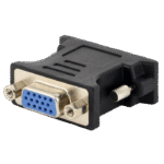 Adaptor Video Cablexpert A-DVI-VGA-BK, DVI-I (M) - VGA D-Sub (F), Negru - imagine 3