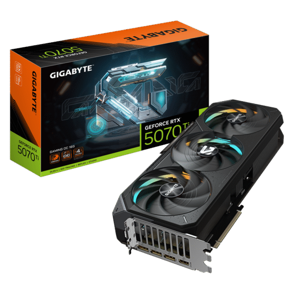 Placă Video Gigabyte GeForce RTX 5070 Ti Gaming OC, 16GB GDDR7 256bit (GV-N507TGAMING ОС-16GD)