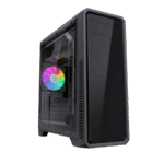 Carcasă PC Gamemax G561E-BK, Midi-Tower, Fără PSU, Negru
