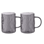 Set cupe Ardesto Shine AR2626GG, 260 ml, 2 bucs, Gri