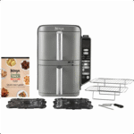 Friteuză cu aer cald Ninja Double Stack XL Smart SL451EU, Gri - imagine 4